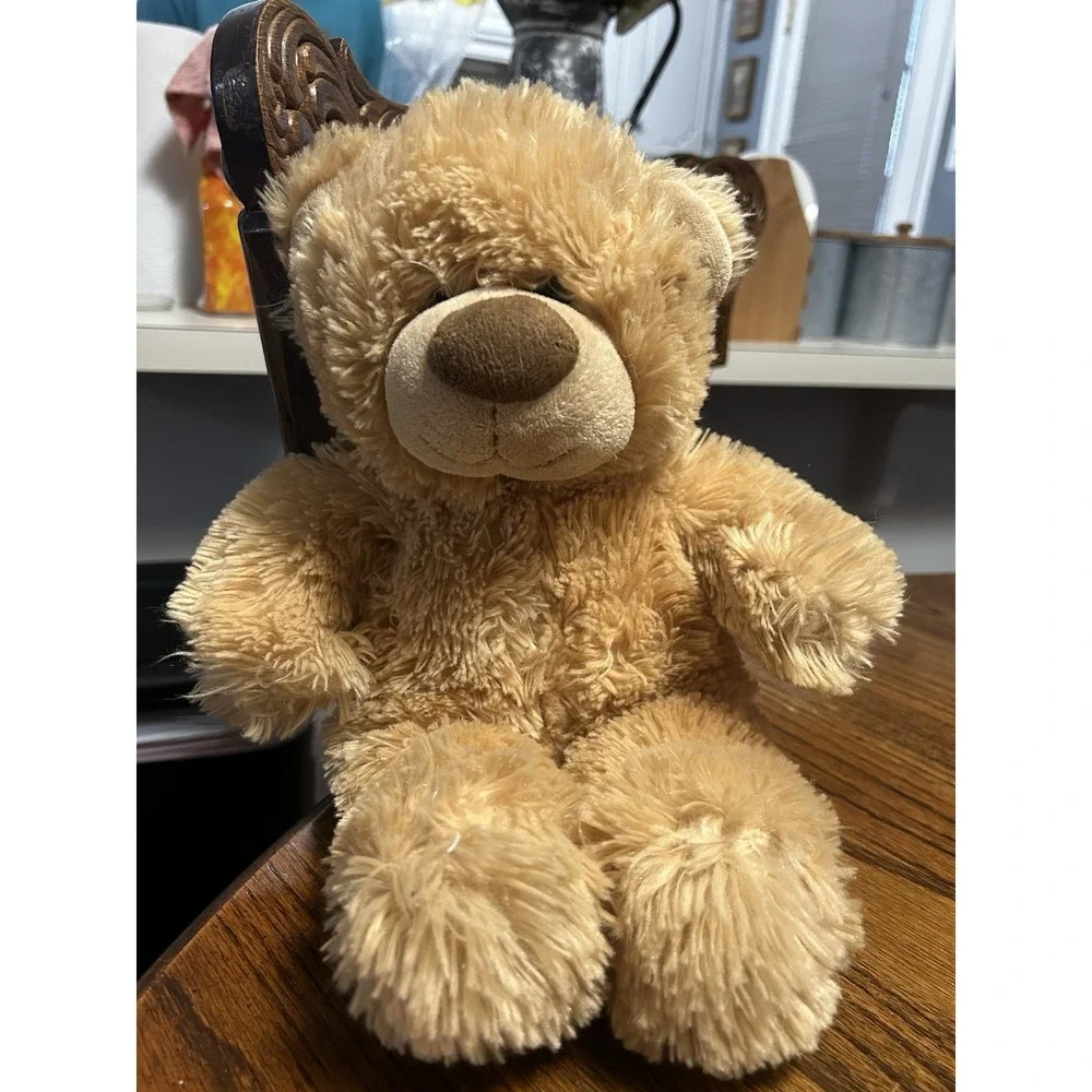 Build-A-Bear Workshop Classic Tan Shaggy Teddy Bear Plush Stuffed Animal 16